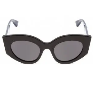 Gucci GG0275S Womens Round Sunglasses in Black Red Tan Brown Gold Logo/Grey 50mm Gucci | Accessories | Gucci Gg275s Womens Round Sunglasses  main image 2